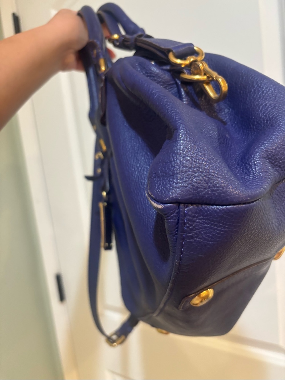 Marc by Marc Jacobs Aiden bag in purple - Picture 9 of 13